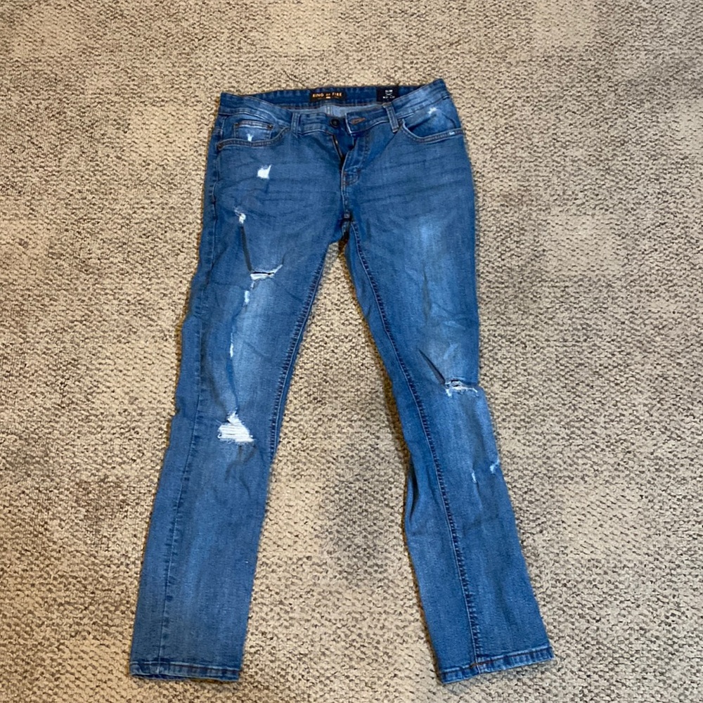 Mens Ring Of Fire jeans
